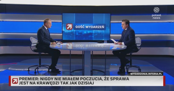 "Gość Wydarzeń". Tusk o Nawrockim, Murańskim, "Wielkim Bu" i Pawle B.