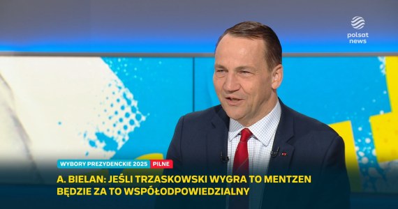 Sikorski: Trzaskowski jest bardziej kandydatem obywatelskim niż Nawrocki