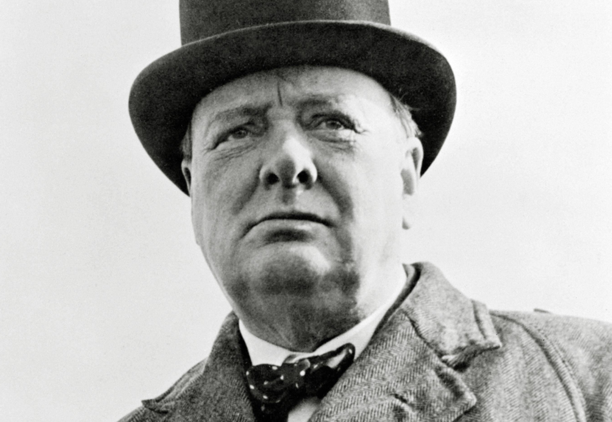 Ukradł zdjęcie Winstona Churchilla. Trafi do więzienia na prawie dwa lata