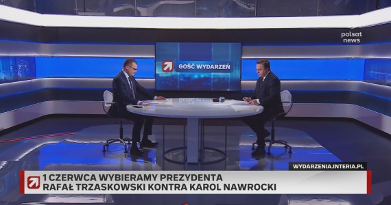 Szefernaker w "Gościu Wydarzeń" o doniesieniach ws. Nawrockiego: To była pułapka