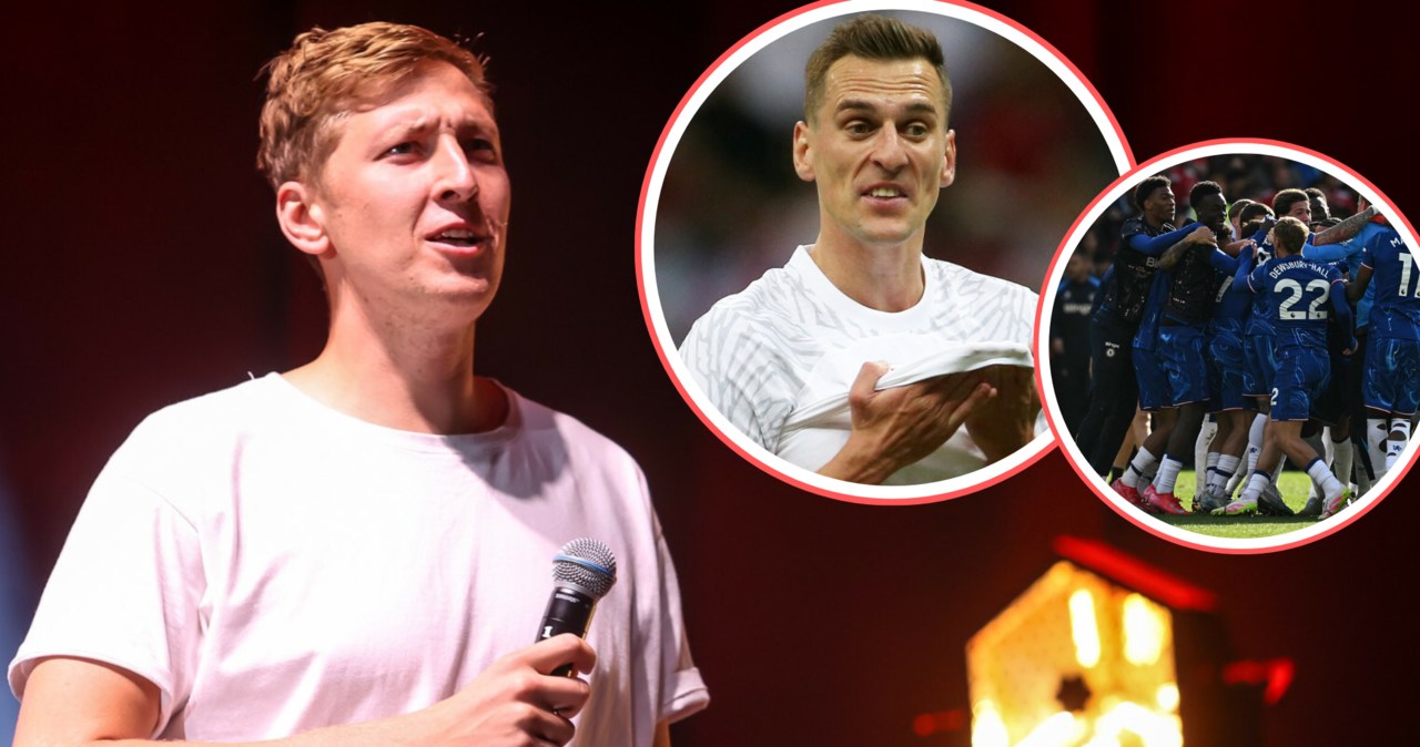 Piotrek Szumowski o piłce, tatuażu Chelsea i finale Ligi Konferencji. "Milik zepsuł mi puentę"