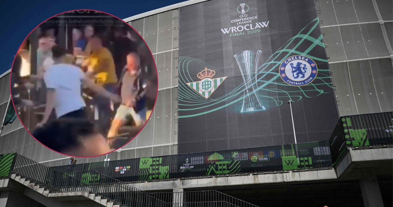 Dantejskie sceny na ulicach Wrocławia przed finałem LKE. Do akcji wkroczyły służby