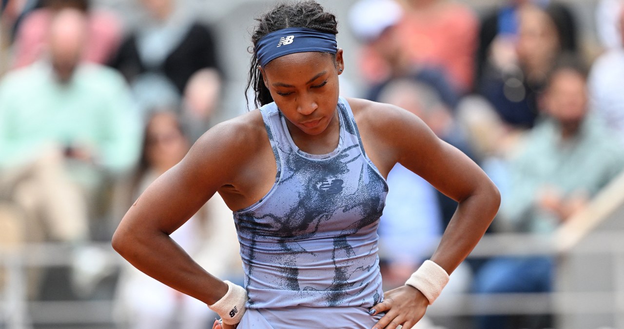 Wpadka na Roland Garros, Coco Gauff wskazała palcem winnego. "Tam siedzi"