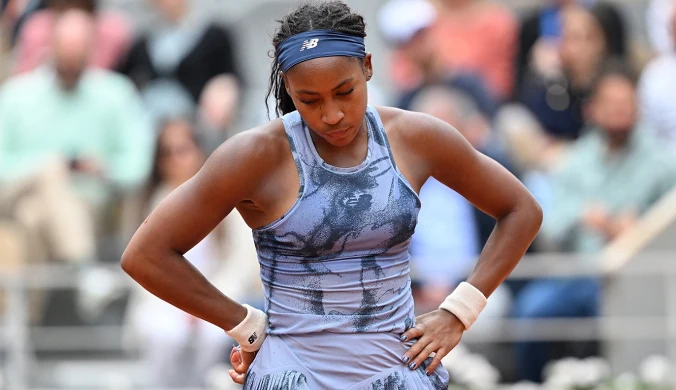 Wpadka na Roland Garros, Coco Gauff wskazała palcem winnego. "Tam siedzi"