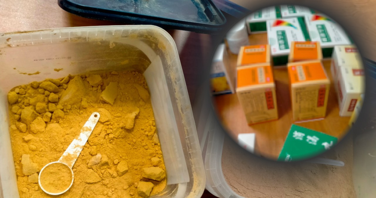 "Lekarz" z Polski zatrzymany. "Leki" produkował w domu