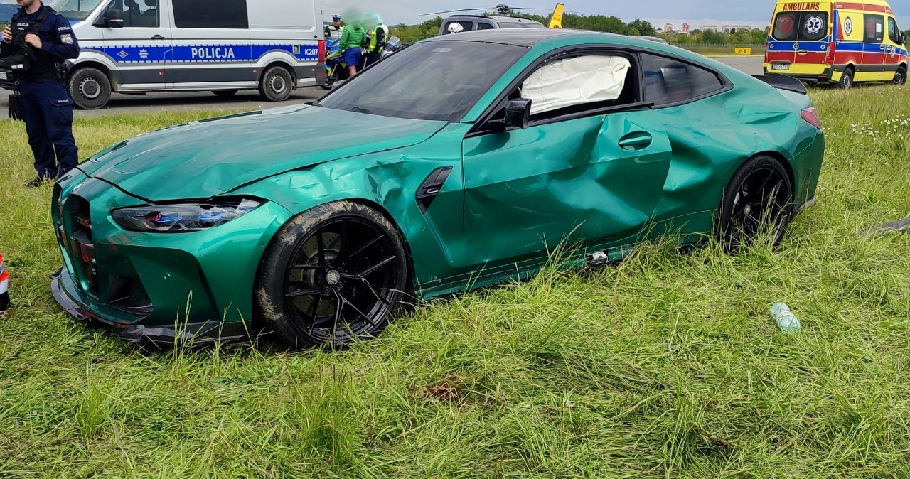 Wypadek na wyścigach w Krośnie. Kierowca BMW z zarzutem