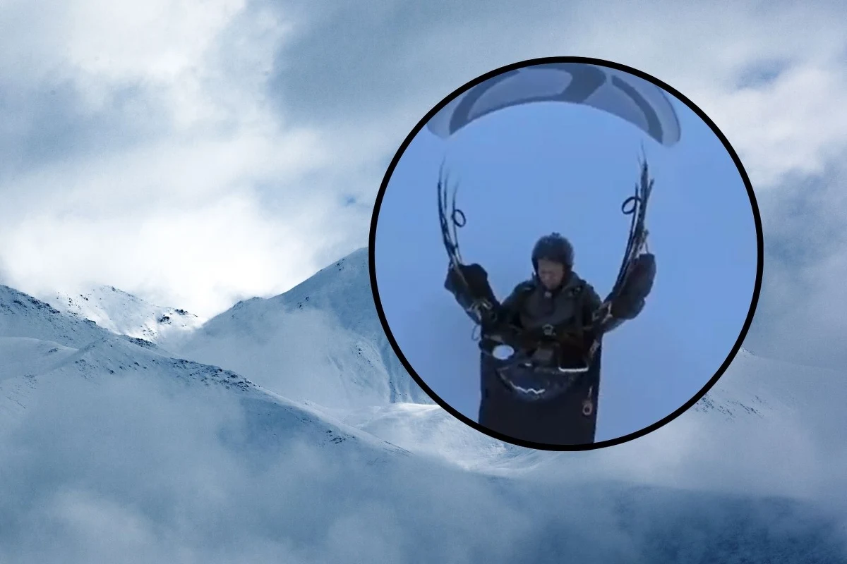 Do dramatycznych wydarzeń doszło w północno-zachodnich Chinach. Paralotniarz został wyniesiony przez prąd powietrza na wysokość ok. 8,5 km. Panowały tam ekstremalne warunki. W mediach społecznościowych pojawiło się nagranie. 