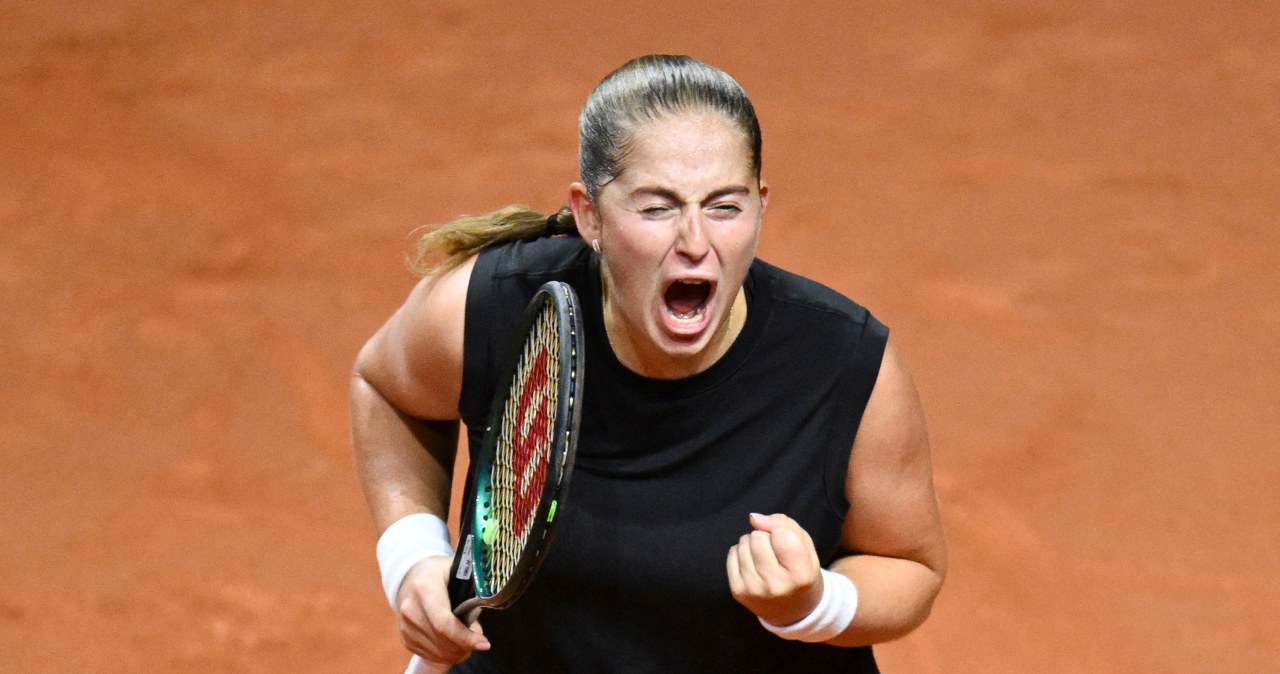 Rozgrywał się dramat Polek, a Ostapenko bezlitosna. Demolka 6:0, 6:1 w Rzymie