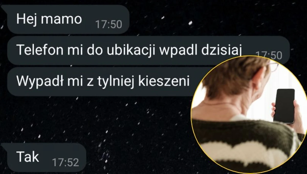 Blisko 9 tysięcy złotych straciła 73-latka, która była przekonana, że koresponduje z własnym synem. Dowiedziała się, że zepsuł się jego telefon. Dostała wiadomość, że potrzebne są pieniądze na opłatę zaległych rachunków. To nie był jej syn, to był oszust.