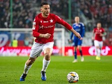 Piłka nożna: Betclic 1. Liga - barażowy mecz półfinałowy: Wisła Kraków - Miedź Legnica