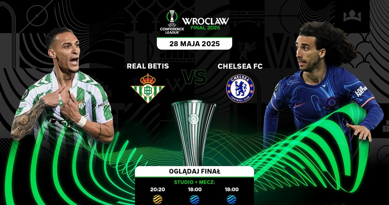 Telewizja Polsat odpowiada za realizację telewizyjną i produkcję sygnału finału Ligi Konferencji UEFA