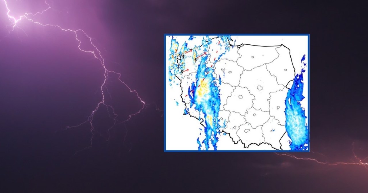 Pojawiły się pierwsze burze. Synoptycy wskazali konkretne miasta
