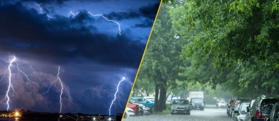 Szykuje się kolejny dzień z gwałtowną pogodą. IMGW wydał alerty. Czekają nas burze, ulewy i silny wiatr. Gdzie pogoda najbardziej da się we znaki?