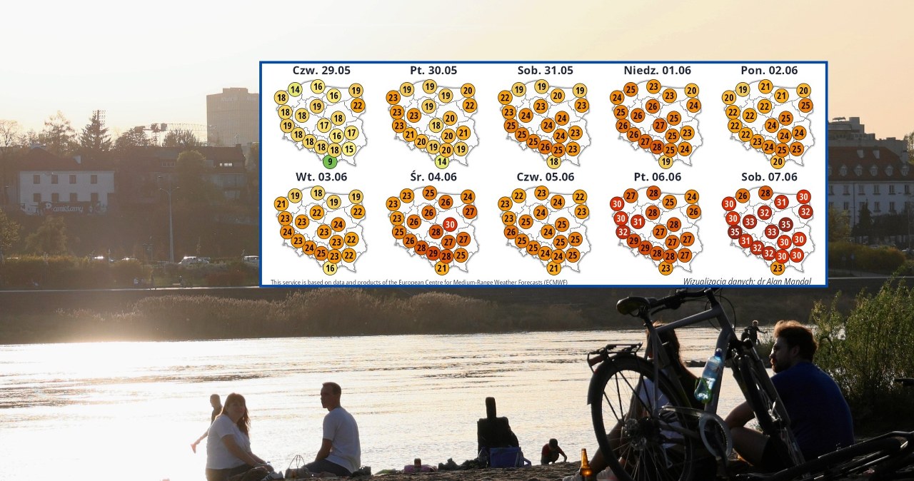 Upał na wyciągnięcie ręki. W prognozach widać konkretny dzień