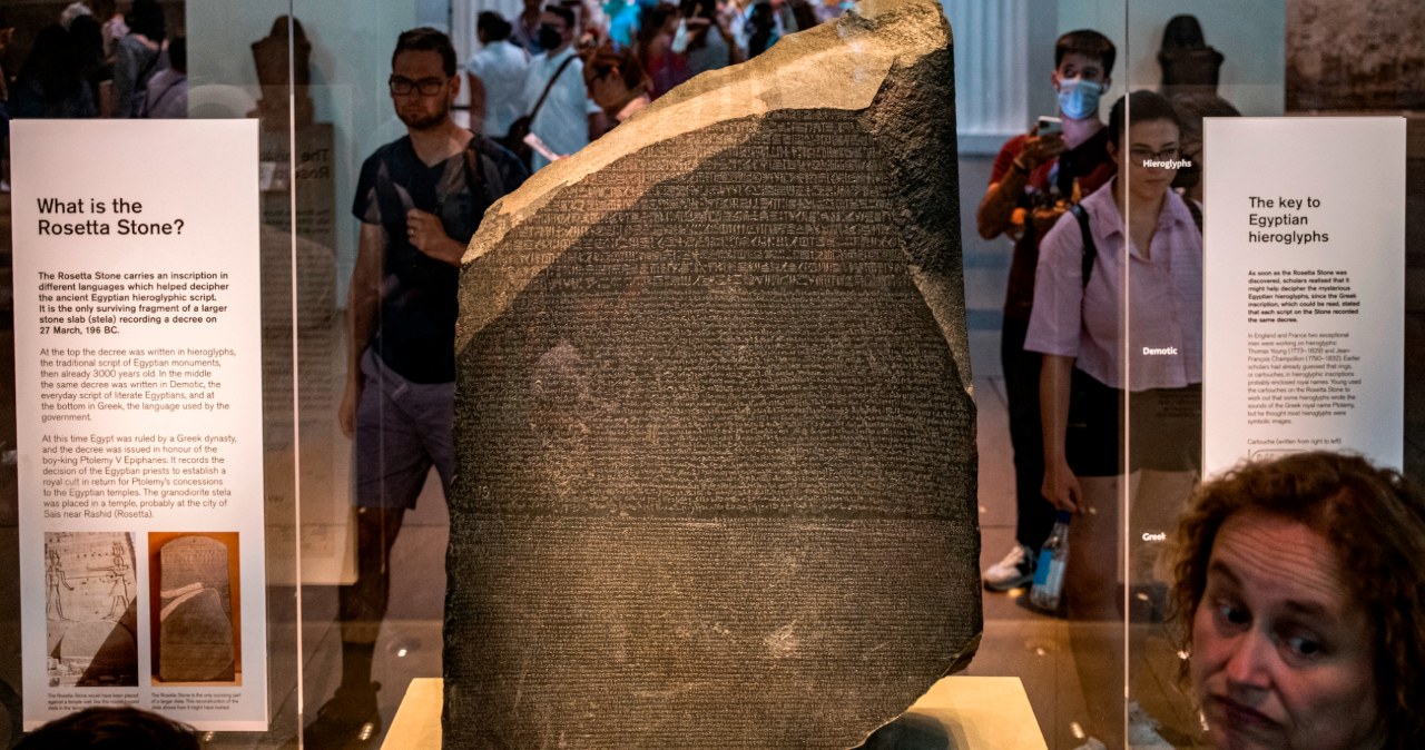 Odkrycie na wagę złota. Kamień z Rosetty otworzył wrota do starożytności