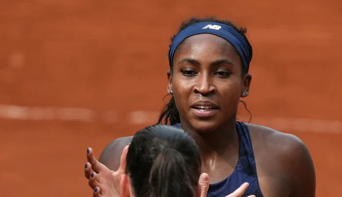Mecz Coco Gauff trwał tylko 75 minut. Młoda mistrzyni French Open odpadła