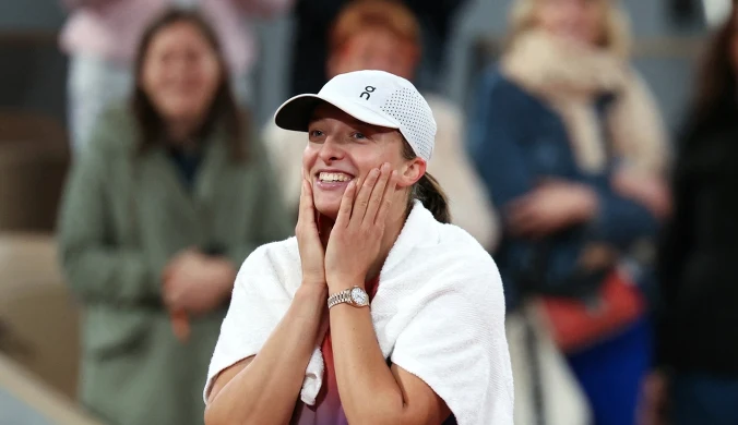 Iga Świątek nie mogła w to uwierzyć. Sceny na korcie, a potem jeszcze to