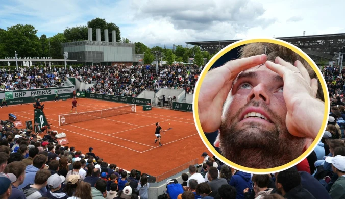 Skandal na Roland Garros, oburzające sceny. Dyrektor turnieju wchodzi do gry