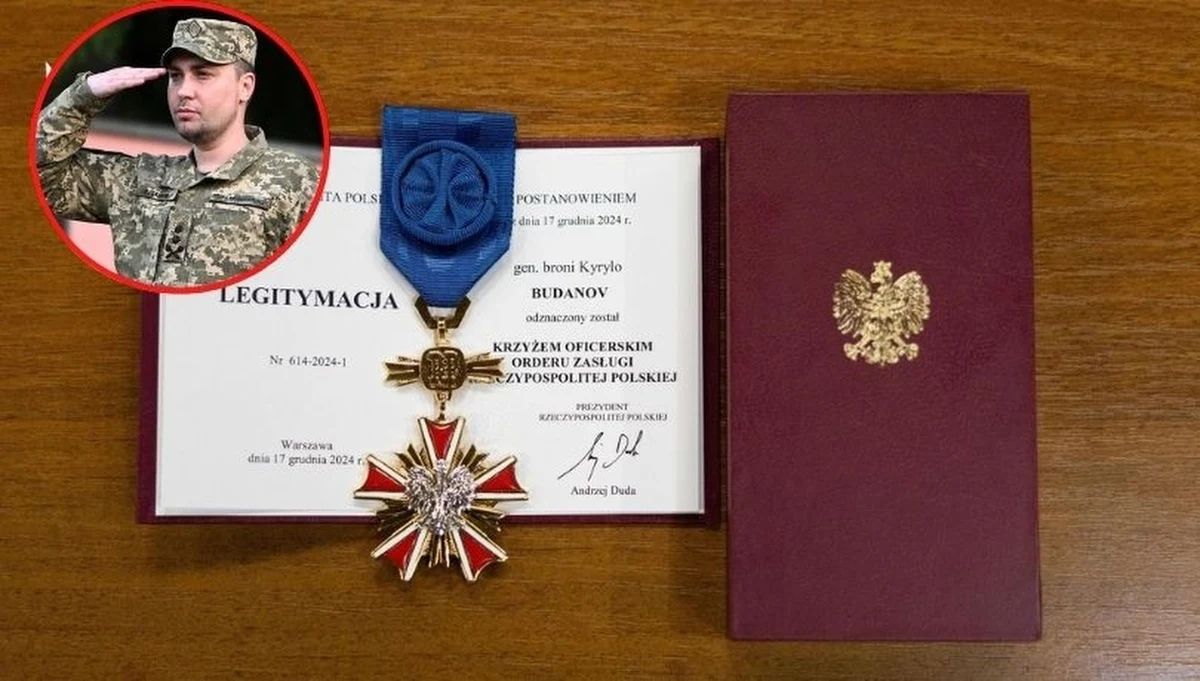 Kierownictwo wywiadu wojskowego Ukrainy (HUR), gen. Kyryło Budanow i jego zastępca Wadym Skibicki, zostali wyróżnieni wysokimi odznaczeniami przez prezydenta Andrzeja Dudę. Taką informację przekazuje sam wywiad ukraiński, ale na stronie Kancelarii Prezydenta nie ma o tym wzmianki.