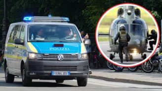 Niemiecka policja postawiona na nogi. 
