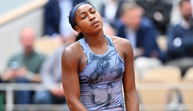 1:6, później zwrot akcji w meczu Coco Gauff. W Paryżu wróciły stare demony