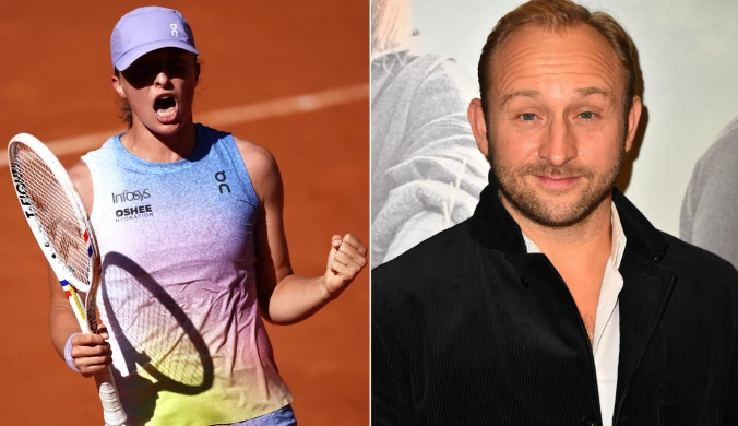Borys Szyc "przyłapany" podczas Roland Garros. Aktor wprost o grze Świątek