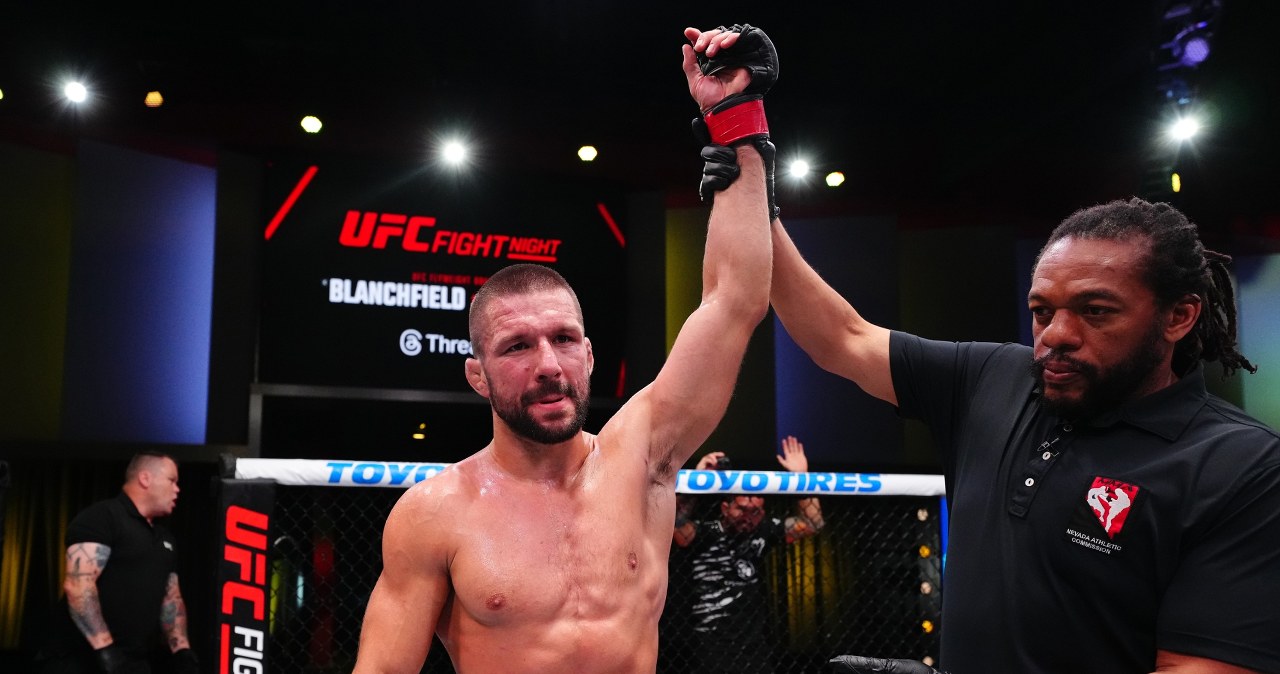 Mateusz Gamrot zwyciężył na gali w Stanach. Totalna dominacja, rywal bezradny