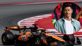 Dominacja McLarena, Verstappen był bezradny. Lewandowski "witał" kierowców na mecie