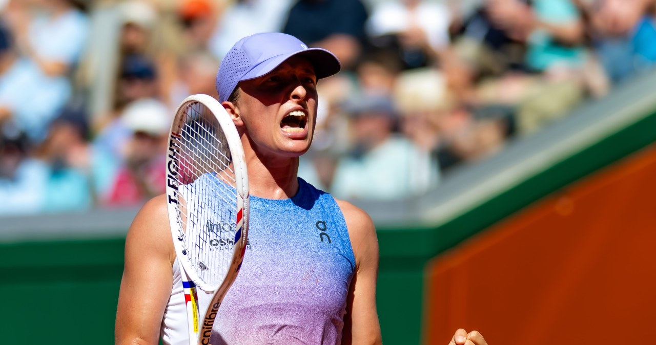 Ostatnia akcja Świątek na Philippe-Chatrier. Szał Polki, kamera w akcji. Ten kadr