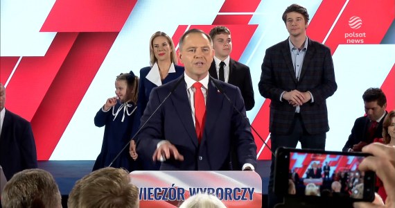 Wyniki wyborów prezydenckich. Karol Nawrocki: Dziś w nocy zwyciężymy! Nie daliśmy się złamać!