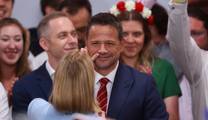 Minimalna przewaga Trzaskowskiego w exit pollu. "Były emocje"