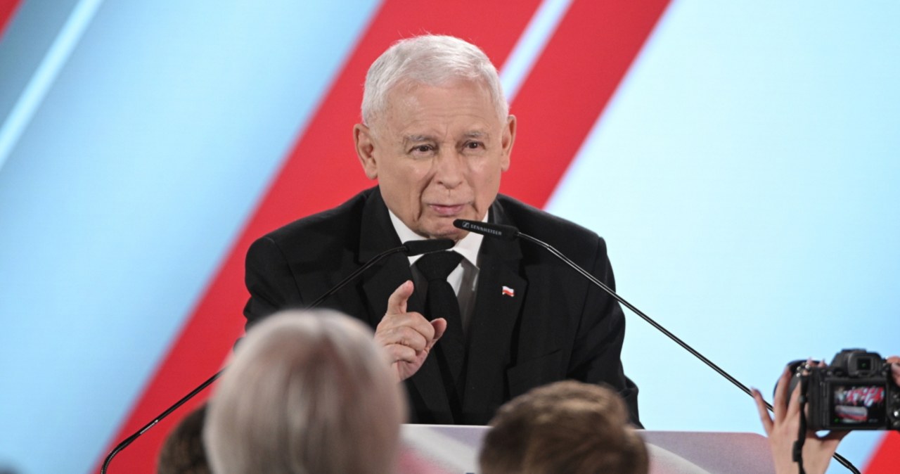 Jarosław Kaczyński komentuje wyniki exit poll. "Niagara kłamstw"