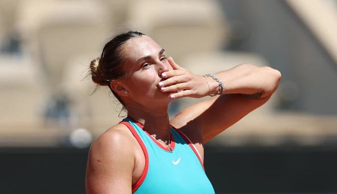 Sabalenka znów znalazła się w centrum uwagi. Nagle przerwała wywiad