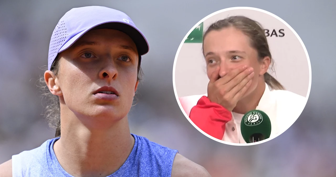 Iga Świątek rywalizowała dzisiaj z Jeleną Rybakiną o ćwierćfinał Roland Garros