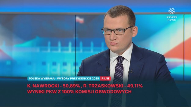 - Przez ostatni rok ci ludzi, którzy dzisiaj rządzą, byli przekonani, że skoro Andrzej Duda kończy swoją kadencję to będą mogli ignorować na każdym kroku, a dziś wiedzą, że z bardzo mocnym mandatem Karol Nawrocki został prezydentem na najbliższe 5 lat. Nie będą mogli przejść obok tego obojętnie. Albo będą współpracować z Karolem Nawrockim, albo skończą się te rządy - podkreślił Paweł Szefernaker, szef sztabu prezydenta-elekta.