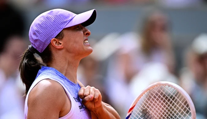 Trzy sety i koniec, Świątek pewna swego losu. Prędko padły słowa o problemie