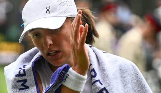 Świątek tylko machnęła ręką, była bezradna. Tę porażkę zapamiętała na długo