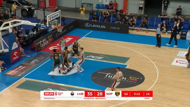 Skrót meczu Polski Cukier Start Lublin - Trefl Sopot.
