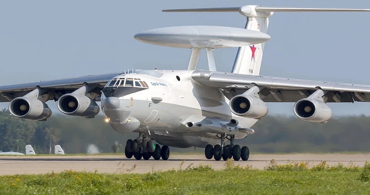 Rosja straciła A-50 AWACS. 350 milionów dolarów poszło z dymem