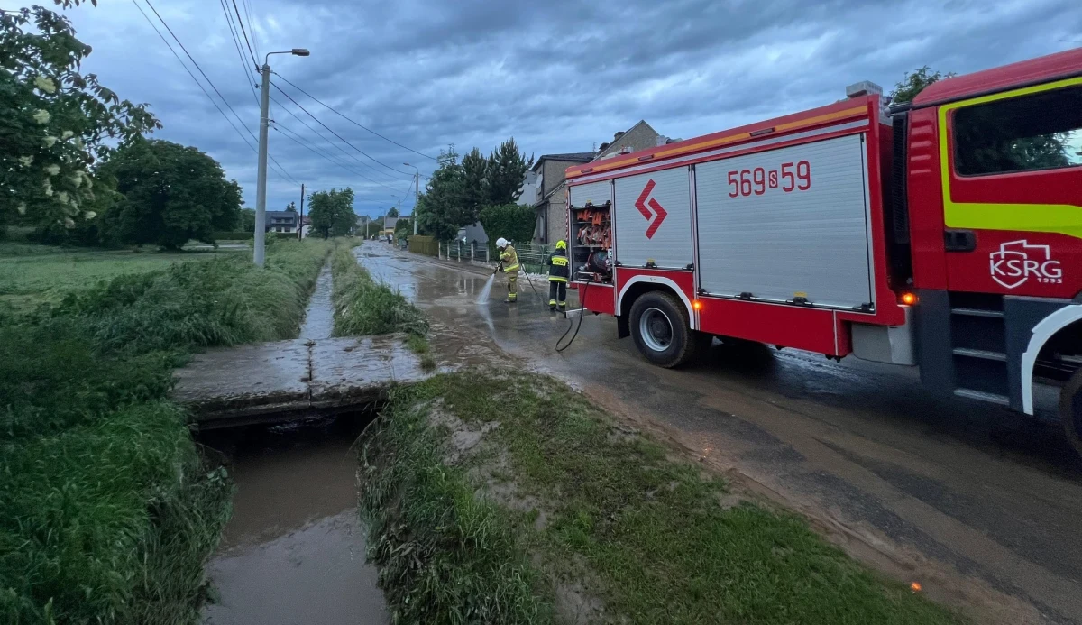 Sprawdziły się prognozy meteorologów, którzy w poniedziałek ostrzegali mieszkańców południowej części Polski przed silnymi burzami. Jednym z najbardziej dotkniętych miejsc był powiat raciborski w województwie śląskim, gdzie strażacy interweniowali ponad 60 razy, głównie w związku z zalaniami.
