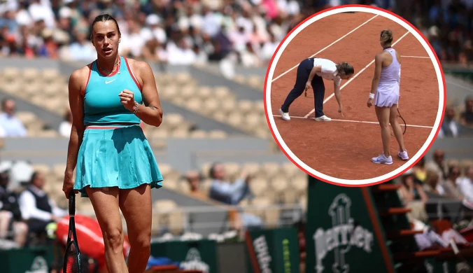 56 minut walki, rywalka przerwała starcie. Wielka burza w meczu Sabalenki