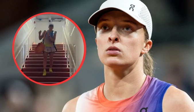 Oto co Iga Świątek zrobiła tuż po meczu ze Switoliną. Wszystko się nagrało