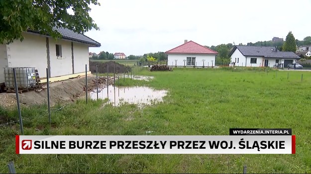 Gwałtowne burze i ulewne deszcze przeszły przez całe województwo śląskie. Najbardziej krytycznym punktem były okolice Raciborza.