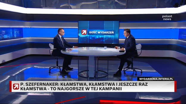 - Sztab Rafała Trzaskowskiego wykazywał się wielką butą i brakiem pokory - ocenił szef sztabu Karola Nawrockiego Paweł Szefernaker. Jak dodał, to jest DNA tego środowiska politycznego.