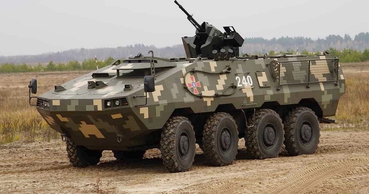 Wielki transport pojazdów bojowych w Ukrainie. Rosja zadrży