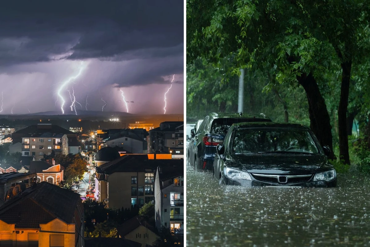 Burze, silne opady deszczu, a lokalnie nawet grad. Pogoda w środę będzie bardzo dynamiczna. Instytut Meteorologii i Gospodarki Wodnej wydał ostrzeżenia I i II stopnia przed burzami w 12 województwach.