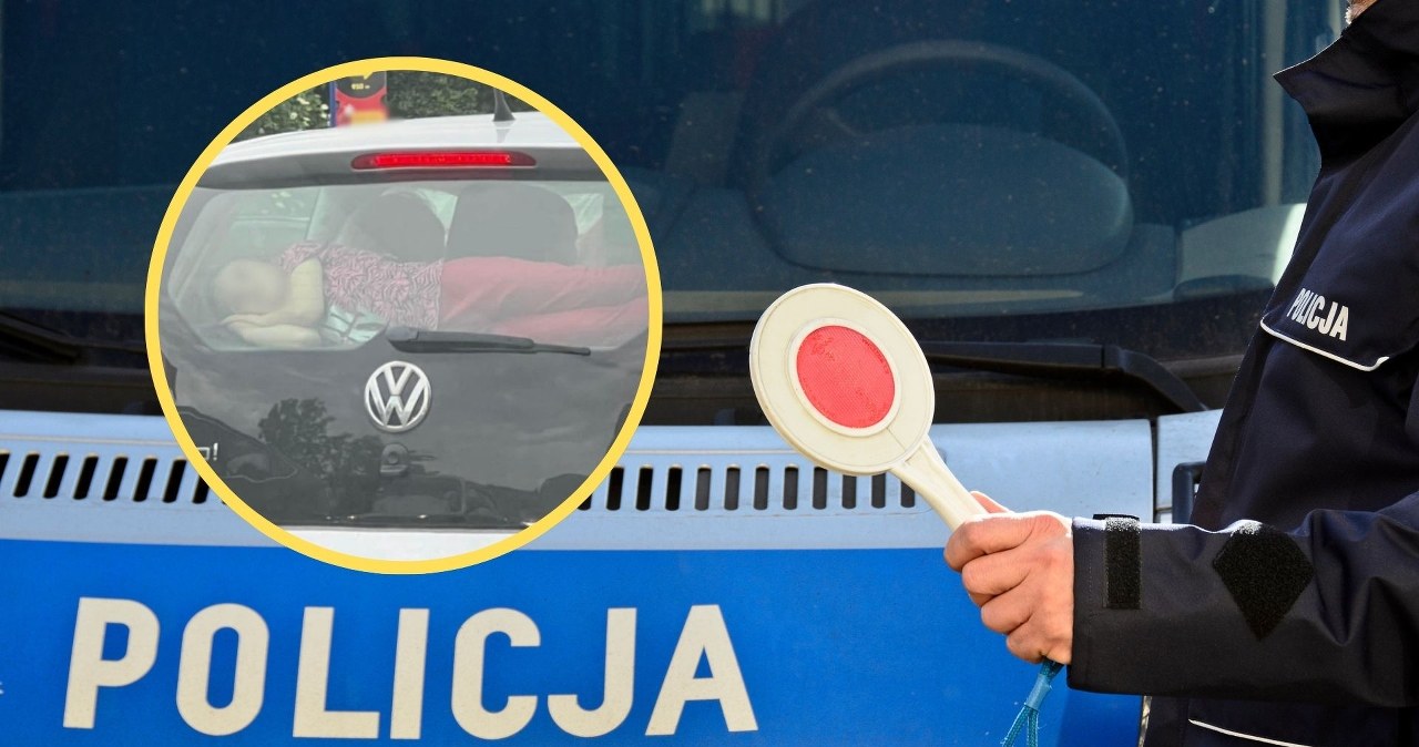 Przewoził dziecko na półce bagażnika. Policja poszukuje świadków