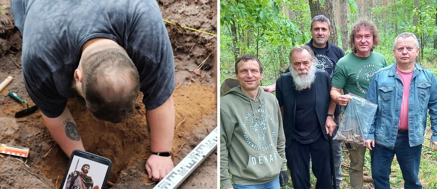 Sensacyjne odkrycie pod Kaliszem (woj. wielkopolskie). Członkowie stowarzyszenia DENAR odnaleźli cmentarzysko prawdopodobnie sprzed 2 tysięcy lat. W mediach społecznościowych opublikowali zdjęcia, na których widać efekty ich pracy.