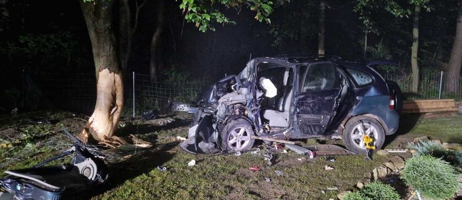 Trzy osoby trafiły do szpitala po wypadku w Rabinówce w powiecie tomaszowskim na Lubelszczyźnie. Pijana 22-latka uderzyła tam samochodem w ogrodzenie i drzewo. Jak się później okazało, jeden z jej pasażerów był poszukiwany. 