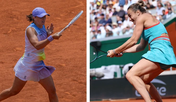 Potężne uderzenia Świątek, Sabalenka odpowiada. Fissette wkroczył z radą